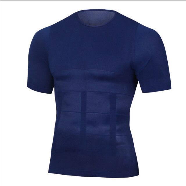 Men's Compression T-Shirt Compression Body Building Shirt for Men Moisture Wicking T-shirt Tights