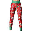 2019 Christmas Printing Leggings Put Hip Elastic High Waist Legging Breathable Merry Christmas Pants