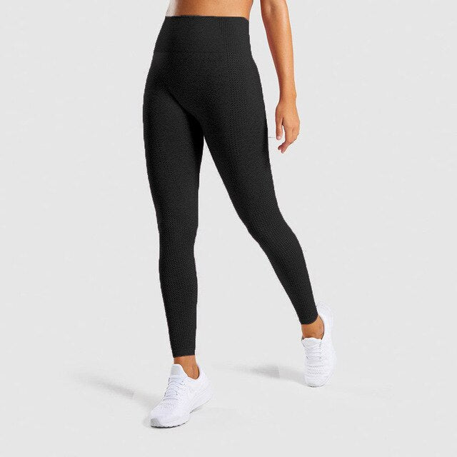 High Waist Seamless Pants Push Up Sport Women Fitness Running Leggings Energy Seamless Skinny Pants Gym Girl Candy colorful