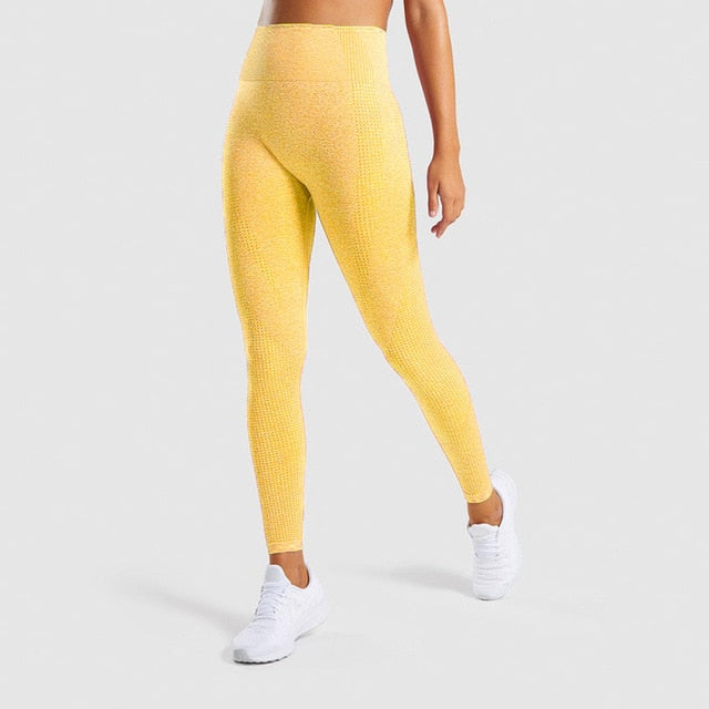 High Waist Seamless Pants Push Up Sport Women Fitness Running Leggings Energy Seamless Skinny Pants Gym Girl Candy colorful