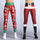 2017Hayoha Christmas Printing Leggings Put Hip Elastic High Waist Legging Breathable Merry Christmas Pants