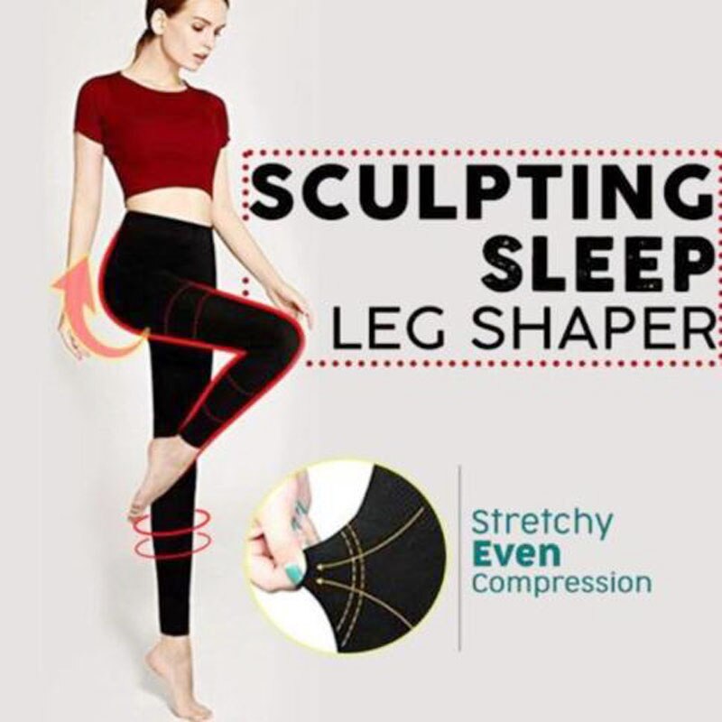 SCULPTING SLEEP LEG SHAPER Pants Legging Women Body Shaper Panties Slimming Leg Sleeping Beauty Legs Shaper