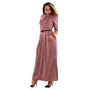 5XL 6XL Robe Autumn Winter Dress Big Size Elegant Long Sleeve Maxi Dress Women Office Work Dresses Plus Size Women Clothing