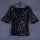 2018 New Women Blouses Fashion Sequin Embroidered Half-sleeved Loose Casual Shirt Plus Size S-5XL