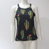 Print Cactus Green Plant Summer Tank Top Women 2018 Sexy Casual Sleeveless Halter Ladies Cami Cropped Tank Tops Tees