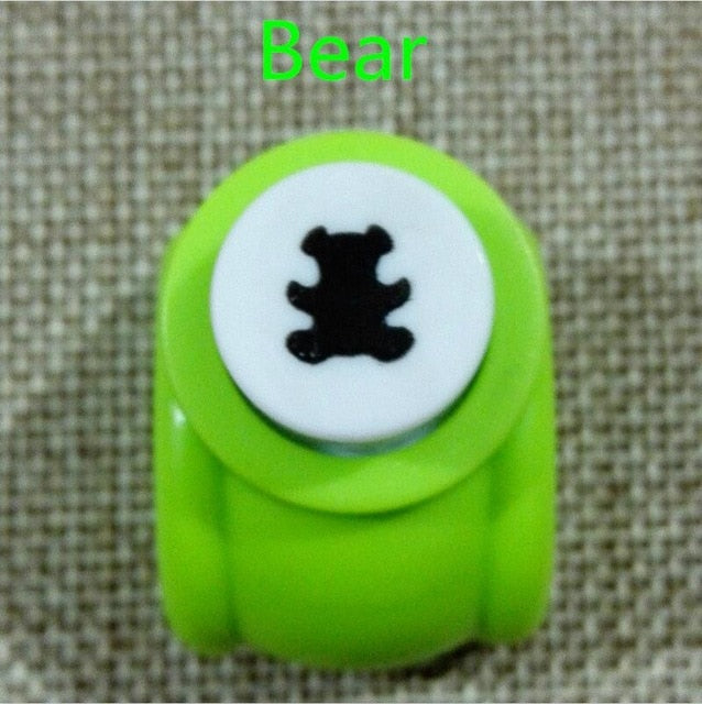 1 PCS Kid Child Mini Printing Paper Hand Shaper Scrapbook Tags Cards Craft DIY Punch Cutter Tool 16 Styles